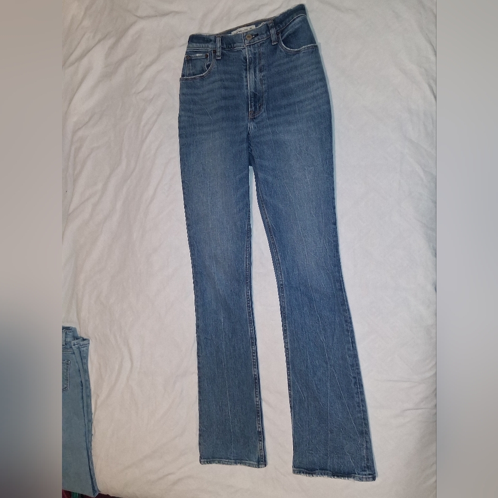 Abercrombie & Fitch Light Blue Flare Jeans